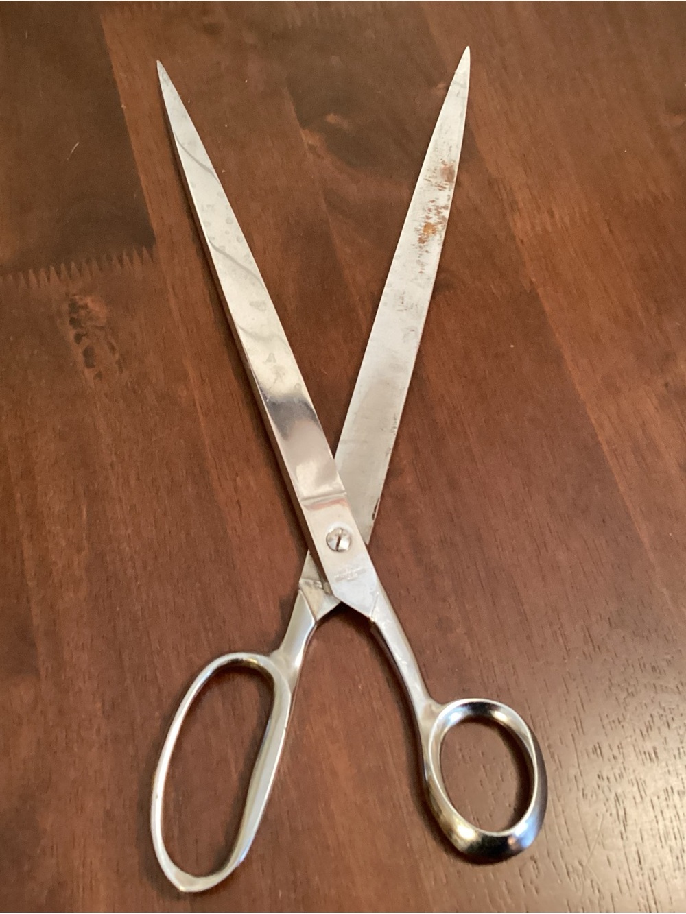 13" Italian steel scissors hot-drop forged tail